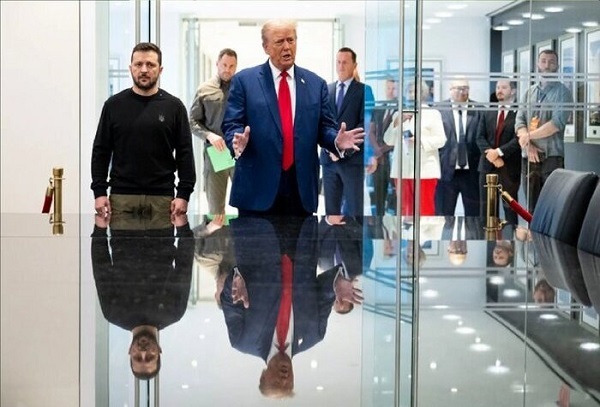 دیدار روسای جمهور آمریکا و اوکراین/ ترامپ: ملاقات با زلنسکی خوب بود؛ جنگ باید پایان یابد