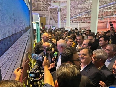 افتتاح فاز دوم نیروگاه خورشیدی در محل دائمی نمایشگاه های بین‌المللی تهران