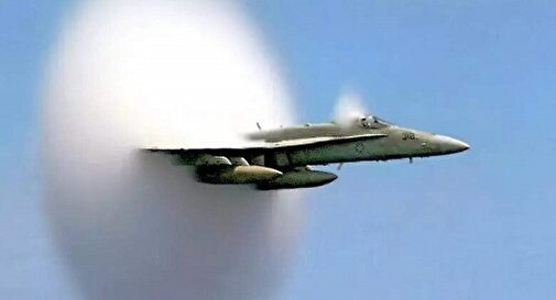 شکسته‌شدن دیوار صوتی در آسمان میسان عراق